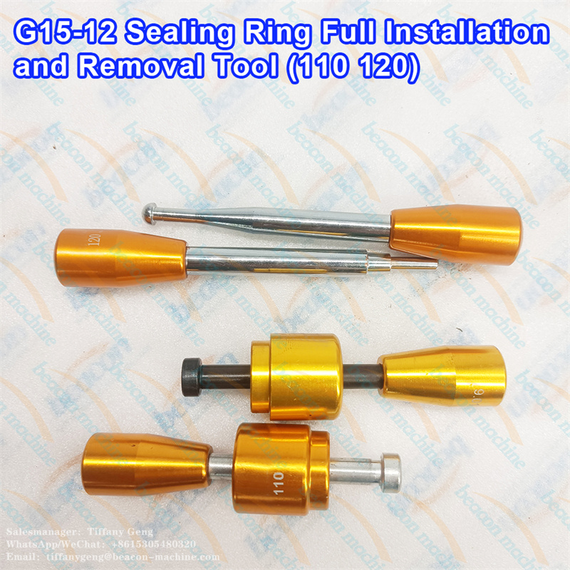 Инструмент для разборки автомобиля. Полная установка и снятие форсунок серии 110 и 120 с уплотнительным кольцом.