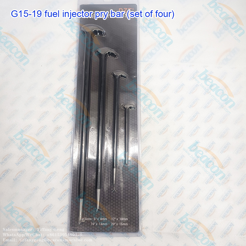 Набор инструментов для снятия форсунок Common Rail дизельного двигателя G15-19 с грузовика, 4 шт./лот