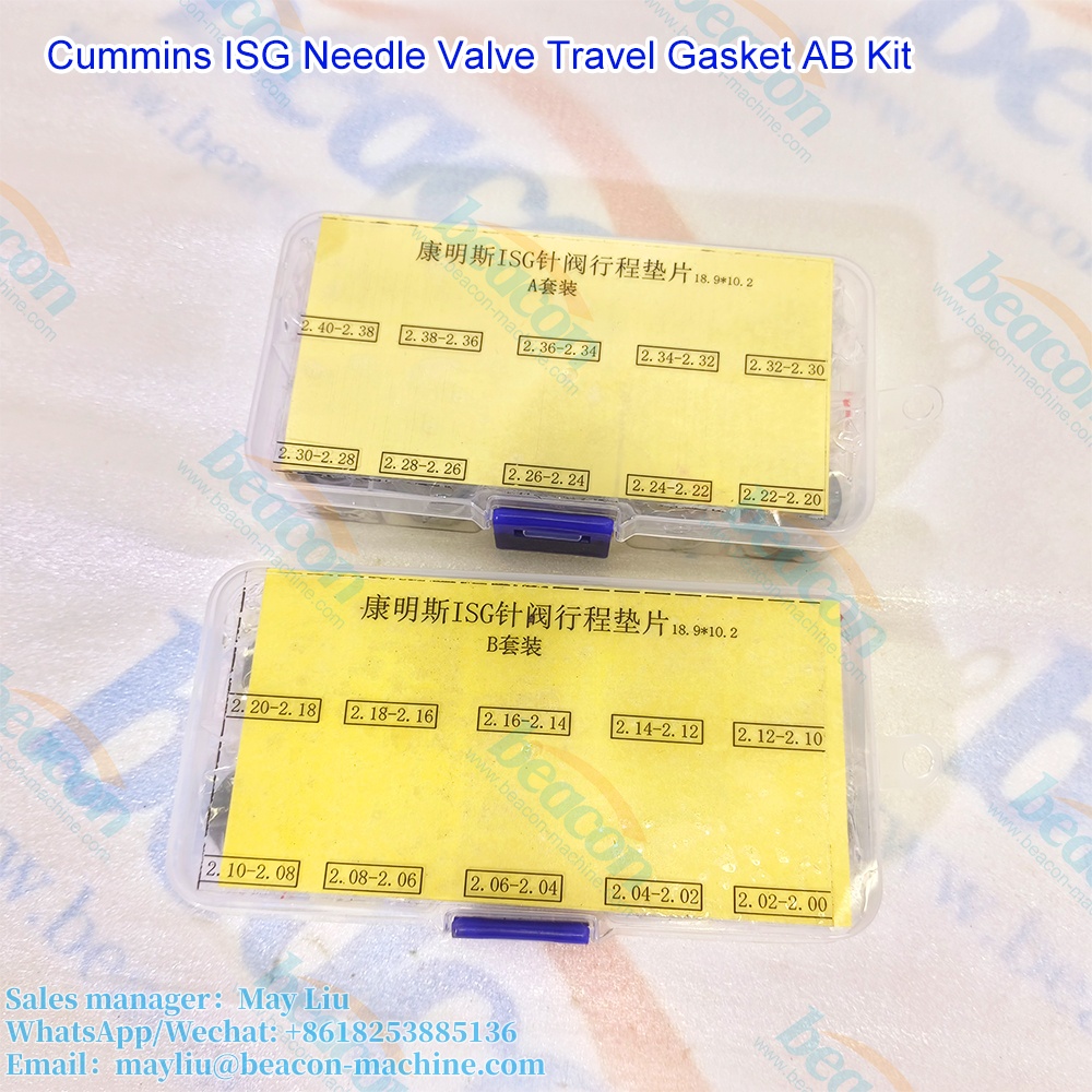 Комплект регулировочных проставок и регулировочных прокладок AB для форсунок Cummins