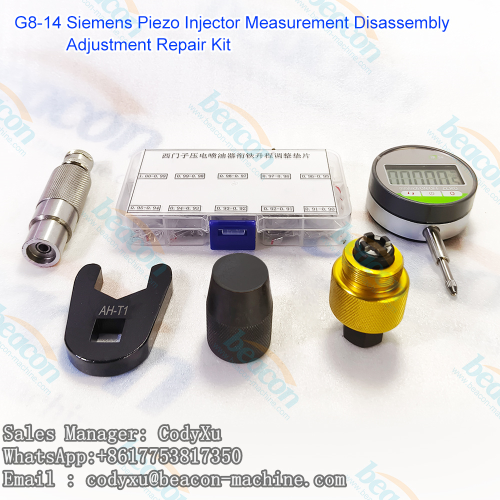 G8-14 Инструменты для разборки пьезоэлектрических форсунок дизельных двигателей, комплект для ремонта подъема якоря Siemens