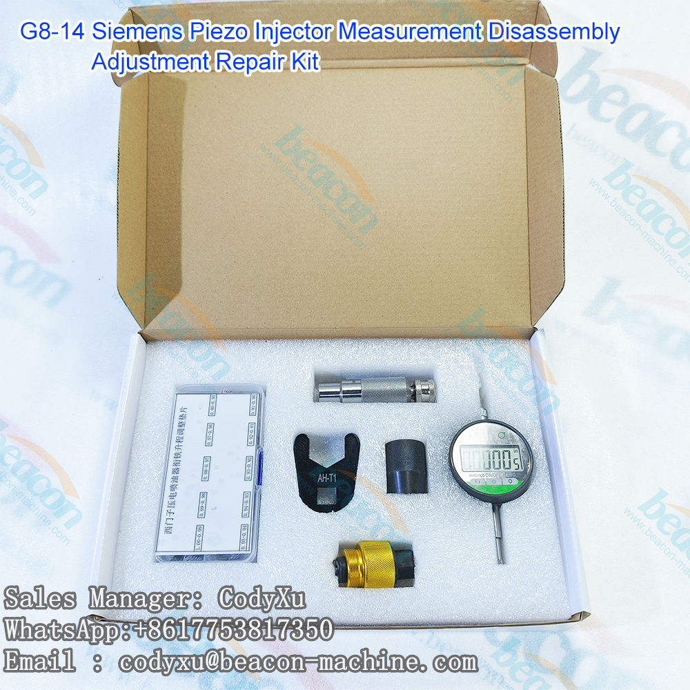 G8-14 Инструменты для разборки пьезоэлектрических форсунок дизельных двигателей, комплект для ремонта подъема якоря Siemens