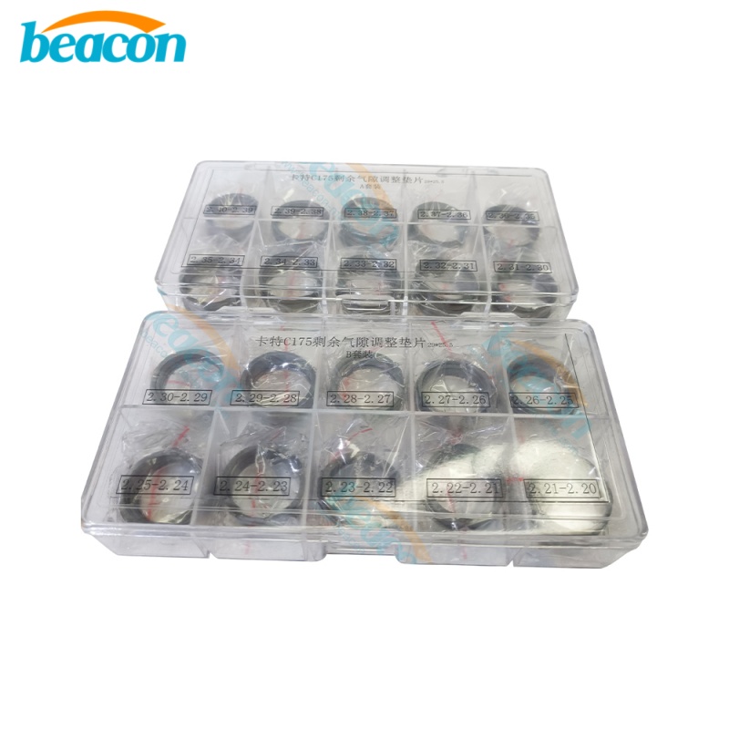 Прокладка и регулировочная шайба пружины топливной форсунки для форсунок CAT C175