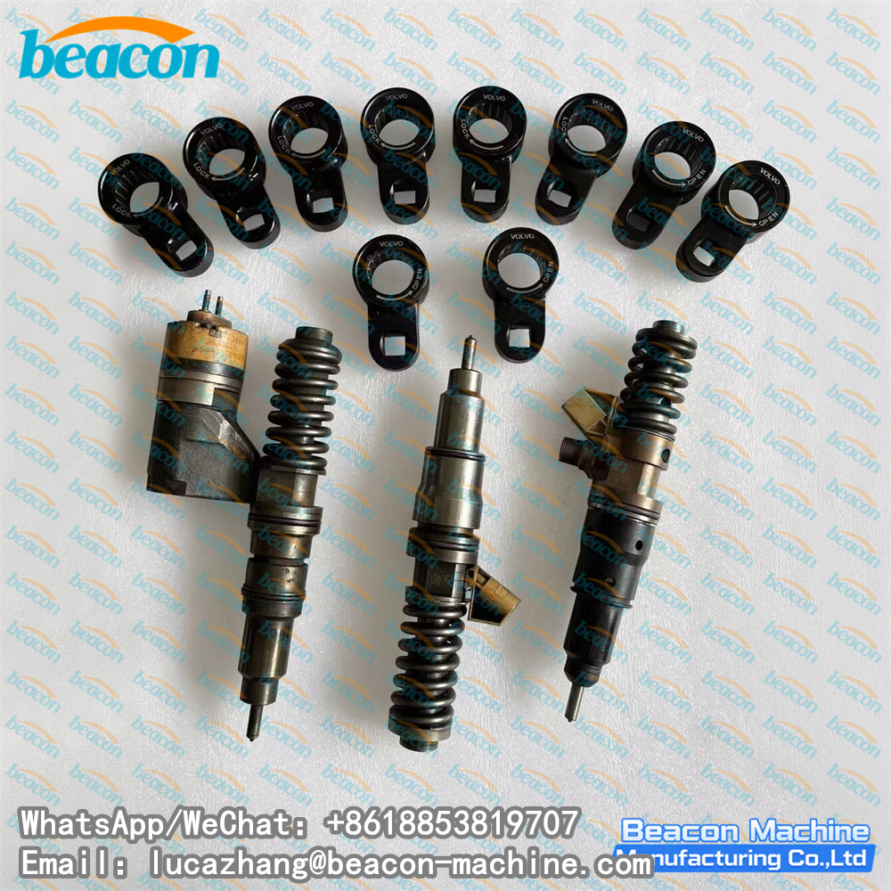 Быстросъемный ключ Volvo/Delphi, инструмент для снятия крышки форсунки Volvo EUI, инструмент для снятия крышки форсунки Caterpillar C7 C9 C-9.