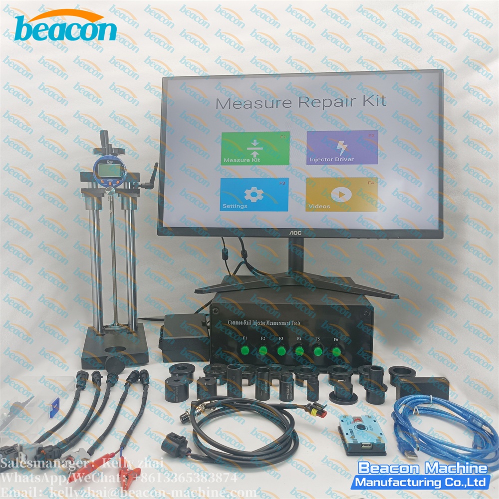 CRR920  Инструменты для измерения и ремонта хода клапана форсунки Common Rail, этап 3