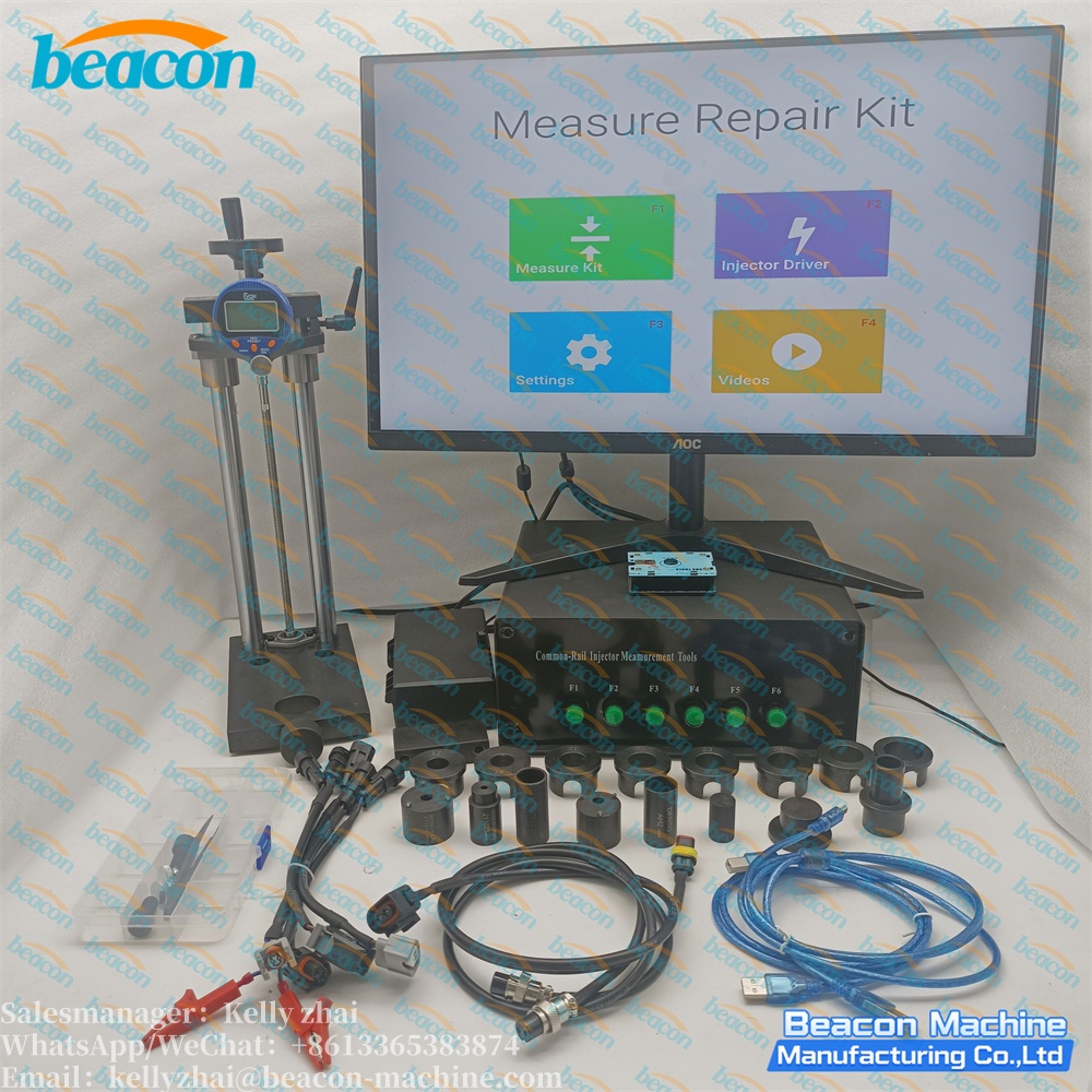 CRR920  Инструменты для измерения и ремонта хода клапана форсунки Common Rail, этап 3