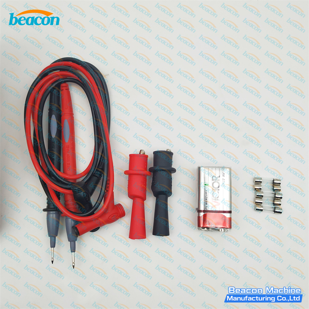 Ручной высокоточный мультиметр с ручным управлением, защитой от перегорания конденсаторов и цифровым дисплеем